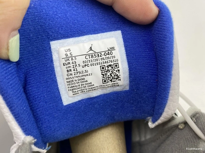 Kick Theory Air Retro Blue Jordan CT8532-040 3 White 0811
